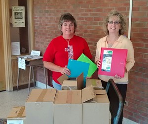 Sidney CSD gets help from community for school supplies
