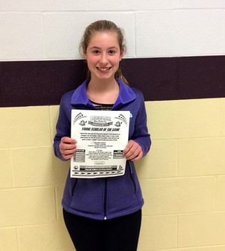 Sidney 8th grader recognized at Senators game