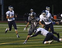 Sidney football vs Bainbridge-Guilford, September 2018